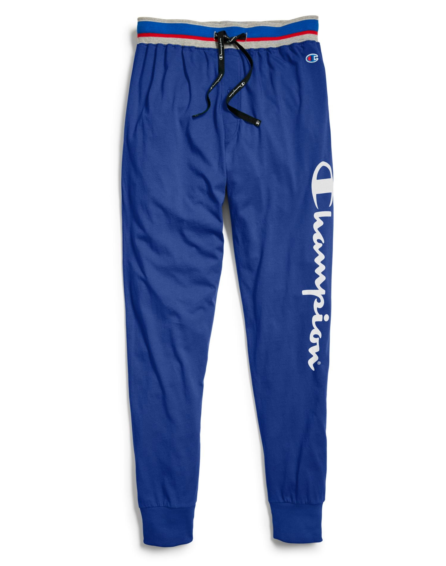 Champion Mens Logo Sleep Joggers, S 