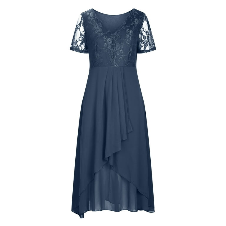 Fashion Elegant Solid With Belt Mesh V Neck A Line Dresses Fashion Elegant Solid With Belt Mesh V Neck A Line Dresses