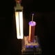 thumbnail image 1 of Bobina de Tes de música, de , acrílica, potencia DC24V3A para experimentos de enseñanza, juguete de escritorio, Hugo Plasma de bobina de Tesla musical, 1 of 8