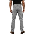 thumbnail image 4 of Men's Ripstop Twill Tactical Pants Slim Fit, Lightweight Outdoor Hiking Cargo Work Pants with Multi Zip Pockets for Fishing Camping Daily Wear, 4 of 5