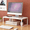 White, variant on FTCBJJA 20 Inch Monitor Stand Riser, Computer Monitor Stand for Office Computer, Laptop, Small Printer, Walnut/White Desk