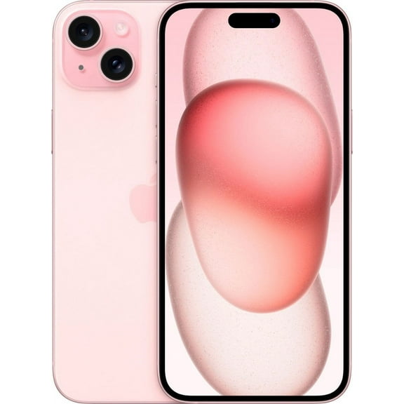 Restored Apple iPhone 15 Plus - Straight Talk / Tracfone - 128 GB Pink (Refurbished)