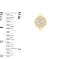 thumbnail image 4 of Diamaison 3/8 Cttw Natural White Diamond Fashion Earrings for Adult in 10Ky Gold, 4 of 5