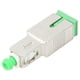 thumbnail image 3 of Adaptador macho y hembra, Conector adaptador de fibra óptica Conector de fibra óptica Adaptador de fibra óptica Máxima confiabilidad Jadeshay A, 3 of 8