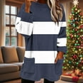 thumbnail image 6 of Craaazy Women's Winter Warm Round Neck Side Pockets Printing Long Sleeved Thick Tops Gifts, 6 of 9