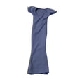 thumbnail image 2 of Vestido ajustado a la cadera para mujer, escala 1/6, color liso, largo Gris azul, 2 of 9