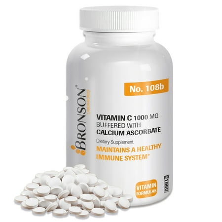 UPC 716563108021 product image for Bronson Vitamin C 1,000 mg Buffered with Calcium Ascorbate, 250 Tablets | upcitemdb.com