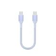 thumbnail image 3 of Cable USB C corto de 0,2 m a 1 m, 6 A, USB C a tipo C, cable de carga rápida, cable de datos para banco de energía, para iPhone 15, 16, Samsung, Huawei y Xiaomi, 3 of 5