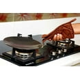 thumbnail image 4 of Pot Holders Cotton Made Heat Resistant Potholder Machine Washable Size 9" x 9" - Chocolate Color - { Pack Of 30 }, 4 of 4