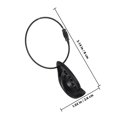 thumbnail image 2 of DECORNIJIA Black Plastic Flying Disc Clamp with Cable for Outdoor Game Accessories, 2 of 8