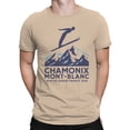 thumbnail image 2 of Chamonix Mont-Blanc Ski 1924 Graphic Men's T-shirt, 2 of 3