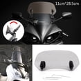 thumbnail image 1 of Universal Adjustable Clip On Windshield Extension Spoiler Wind Deflector Smoke, 1 of 5