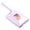 Purple, variant on Manual Rolling Static Brush - Dust Sucker for Cloths Pets Hair Removal Sofa Carpet Floor Cleaning, Dust Removal Double-Roller Cleaning Brush(W/Without Long Handle)