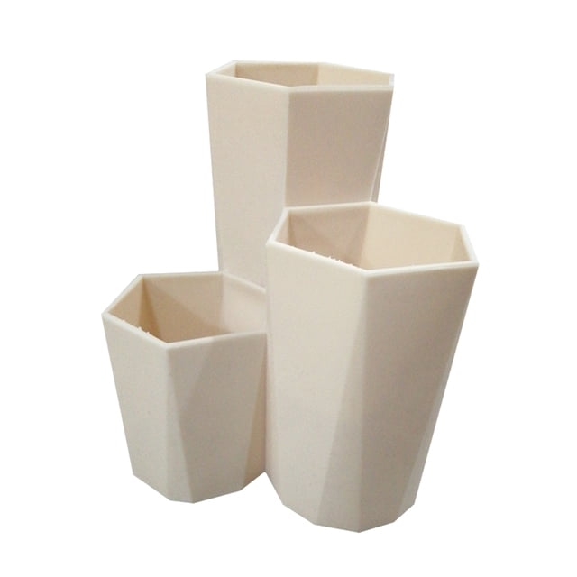Moyic Caja de almacenamiento organizador de brochas cosméticas clasificadas, contenedor de maquillaje de bolígrafo de plástico, ahorro de espacio, Almacenamiento y organización del hogar Caqui Moyic HA000130-02B