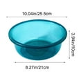thumbnail image 3 of hulanddfd Round Dishes Wash Basin, Stackable Camping Dishespan Portable Dishes Tub for Camping and Multipurpose for Face Cleansing, 3 of 6