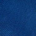 thumbnail image 4 of Design Imports Set de Table Tissé en Polypropylène Rond Bleu Nautique Set de 6, 4 of 4
