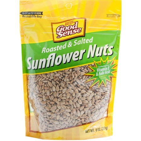 Good Sense Roasted & Salted Shelled Sunflower Seeds (Pack of 4)