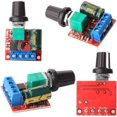 thumbnail image 2 of mini controladores de velocidad de motor, reguladores de velocidad PWM, interruptores PWM ajustables DC 5V-35V 5A, interruptores de velocidad variable 6V 12V 24V con luces indicadoras LED, 2 of 5