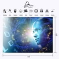 thumbnail image 3 of ABPHOTO Polyester 7x5ft Artificial Intelligence Backdrop Imaginary Artificial Intelligence Photography Background and Studio Photography Backdrop Props, 3 of 5