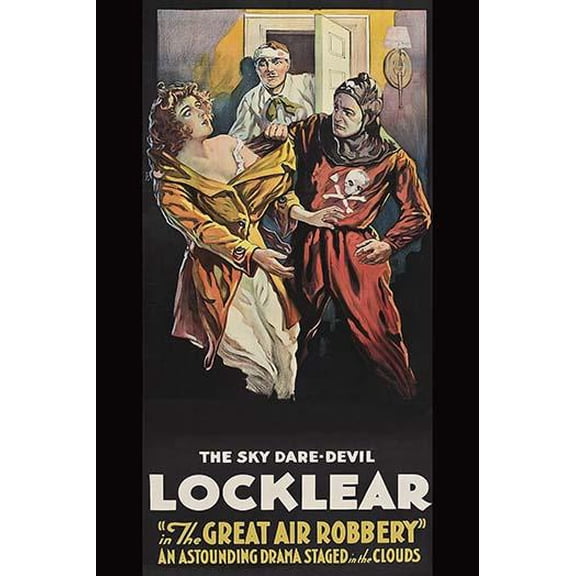 Great Air Robbery-Fine art canvas print (20" x 30")