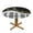 Musical, variant on Ocean Turtle Round Fitted Tablecloths with Elastic, Waterproof Table Cover for Outdoor Indoor Patio Home Kitchen - Fits Tables 40" to 44" Diameter
