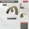 thumbnail image 3 of Delta T2705 Roman Tub Trim, Chrome (Valve sold separately), 3 of 4