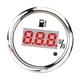 thumbnail image 3 of Medidor de monitor de relación de aire / electrónico universal, LED digital azul, 2 pulgadas, 52 mm para automóvil, vehículo automotriz Cola Indicador de nivel de combustible digital, 3 of 6