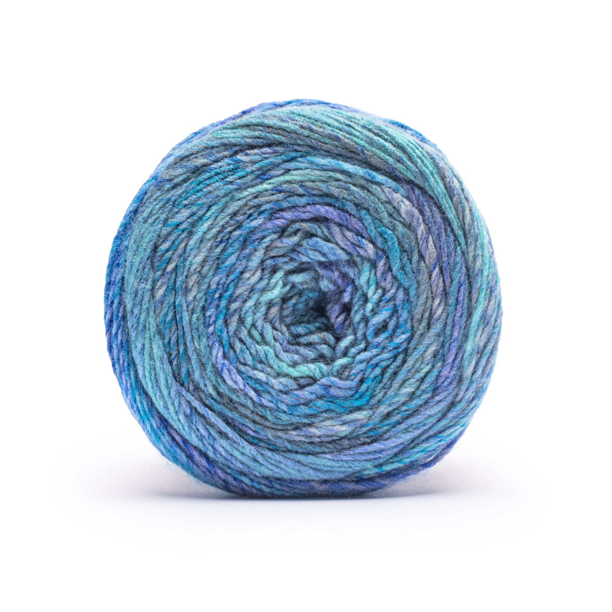Red Heart® Roll With It Melange™ #4 Worsted (Medium) Acrylic Yarn, Vivianite 5.29oz/150g 389 Yards