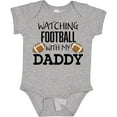 thumbnail image 3 of Inktastic Watching Football with My Daddy Boys or Girls Baby Bodysuit, 3 of 5