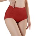thumbnail image 1 of Ropa interior sin costuras de cintura alta para realzar los glúteos para mujer - Mezcla de algodón, tanga sexy con control de abdomen, 1 of 5