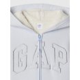 thumbnail image 2 of Sudadera GAP para Niñas con Logo Acogedor y Cierre Completo, Color Jet Stream, Talla XS, 2 of 2