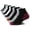 Black/Grey/White, variant on Body Glove Girls' Socks - 10 Pack Performance Cushion Athletic Quarter Cut Sock - Kids Running Socks