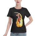 thumbnail image 1 of Women's Basic Short Sleeve T-Shirt Dragon Ball Wukong, 1 of 6