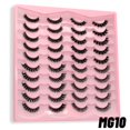 thumbnail image 1 of GROINNEYA - Pestañas de tira rusas Pestañas de visón 3D Pestañas naturales Pestañas postizas dramáticas Extensión de pestañas al por mayor 20 pares hola suerte unisex, 1 of 2