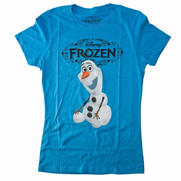 T-Shirt Bleu Disney Congelé Assis Olaf Juniors S