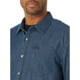 thumbnail image 3 of Lee Men's Long Sleeve All-Purpose Shirt - Stretch Denim, 3 of 3