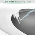 thumbnail image 4 of SAMODRA Non-Electric Bidet Toilet Seat for Elongated Toilets, Self-Cleaning Nozzle & Adjustable Pressure, Installed in Minutes with Metal Accessories, 4 of 7