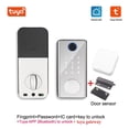 thumbnail image 2 of Door Lock, Smart Deadbolt Locks Of Tuya App Biometric Finrprint Password Keyless Entry Front Door Lock ,Easy to Install, 2 of 7