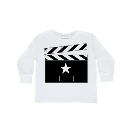 

Inktastic Director Movie Clapboard Gift Toddler Boy or Toddler Girl Long Sleeve T-Shirt