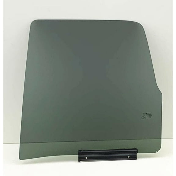 Driver Left Side Rear Door Window Door Glass Compatible with Toyota Tundra Pickup 4 Door Extended Cab 2007-2021 Models