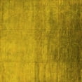 thumbnail image 1 of Ahgly Company Indoor Square Oriental Yellow Industrial Area Rugs, 4' Square, 1 of 4