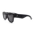 thumbnail image 6 of Retro Gentlemanly Vintage Style Horn Rim Hipster Plastic Sunglasses Black Marble - Black, 6 of 7