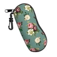 thumbnail image 6 of ZICANCN Sunglasses Soft Case, Vintage Roses Floral Pattern Neoprene Zipper Eyeglass Case for Men Women, 6 of 9