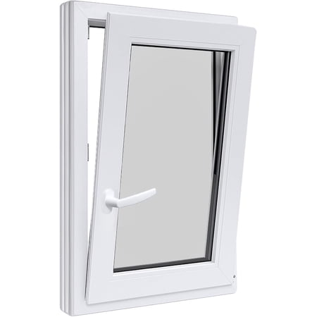 Tilt & Turn Casement Basement Window - Left Inswing, 32"W x 72"