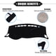 thumbnail image 3 of Alfombrilla para salpicadero Unique Bargains para Nissan Sentra 2013-2019 color negro 134x49cm, 3 of 7