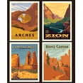 thumbnail image 2 of Panneau d'Oreiller Utah National Parks par Anderson Collection de Groupe de Design de Riley Blake Designs Tissu 100 % Coton PP8794R-UTAH - 36 Pouces x 42 Pouces Arches, Zion, Bryce, Capitol Reef, 2 of 3