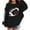 Black, variant on Mercatoo Kids Big Wide Pullover Cool Graphic Crewneck Blouses Toddler Boys Girls Autun Winter Long Sleeve Sweatshirts