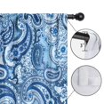 thumbnail image 4 of Blackout Kids Curtains,Blue Paisley Pattern Childrens Insulated Curtains Set Of 2,Bedroom Essentials,Toddler Room Decor 42x54in(106x137cm), 4 of 5