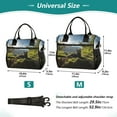 thumbnail image 2 of Cat Sky Forest and Grass Cooler Bag Lunch Bag Soft Cooler Cooling Tote Insulated Lunch Box for Adult Men Women, 2 of 6