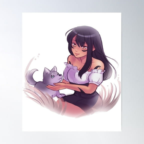 Aphmau Kawaiizr77Tgyaqc_95 Poster Wall Art, Modern Wall Decor For Living Room Bedroom, Wall Art, 8x12 UNFRAMED